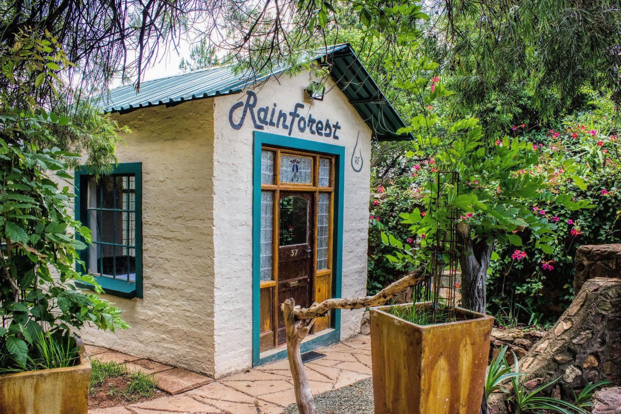 Bed and Breakfast Rain Forest Boutique Camp Krugersdorp Exterior foto